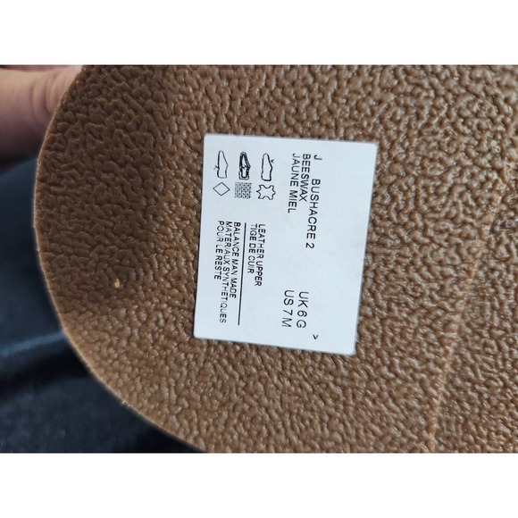 Clarks bushacre 2 beeswax mens brown leather boots size 7m - Picture 5 of 10